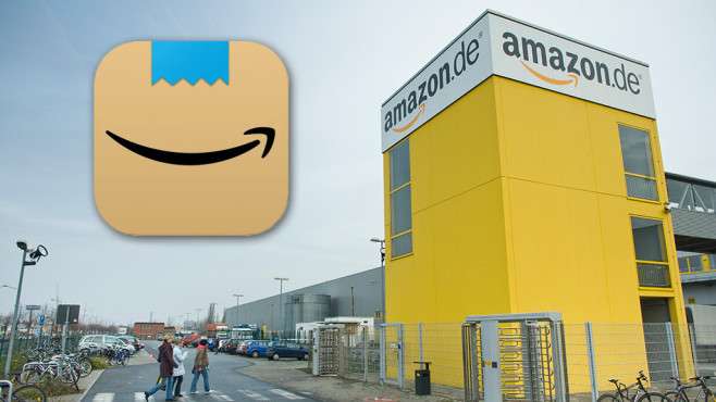 Amazon: Nowa ikona aplikacji w kartonowej formie