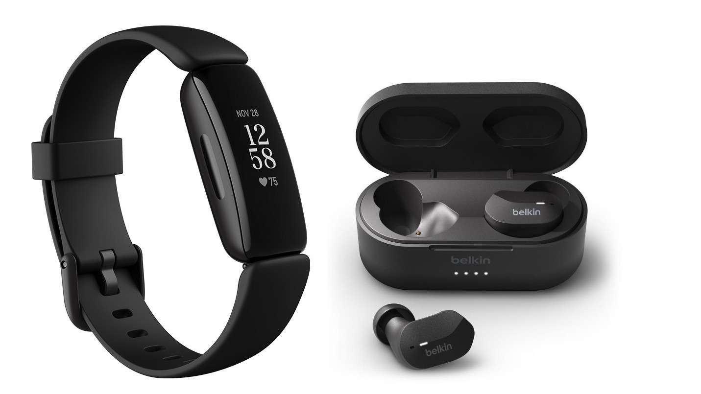 41 procent zniżki: monitor fitness Fitbit i słuchawki Belkin w jednym pakiecie